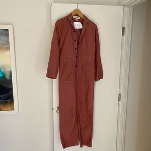 Caron Callahan denim Jumsuit sz S